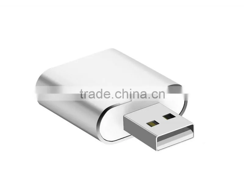 Factory Supply greeting card sound module with Stereo Headphone/Speaker and Mono Microphone Jacks(Aluminum casing)