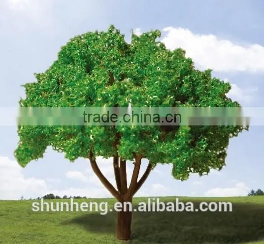 Top Quality Plastic Building model Tree,Architectural Model for Real Estate model Sale MT012