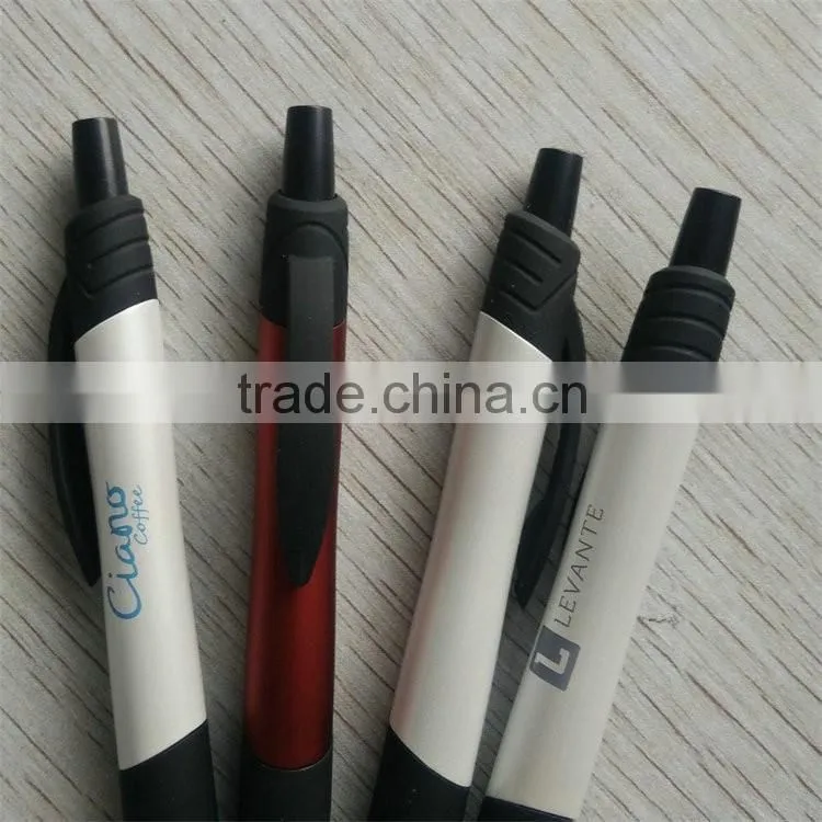 Innovative products black clip, plunger, grip and neb click simple stylus pen