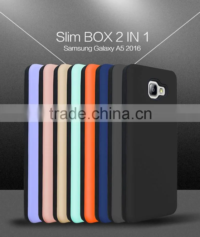 LZB NSlim BOX 2 IN 1 TPU PC Phone Case Cover for Samsung Galaxy A510 Case