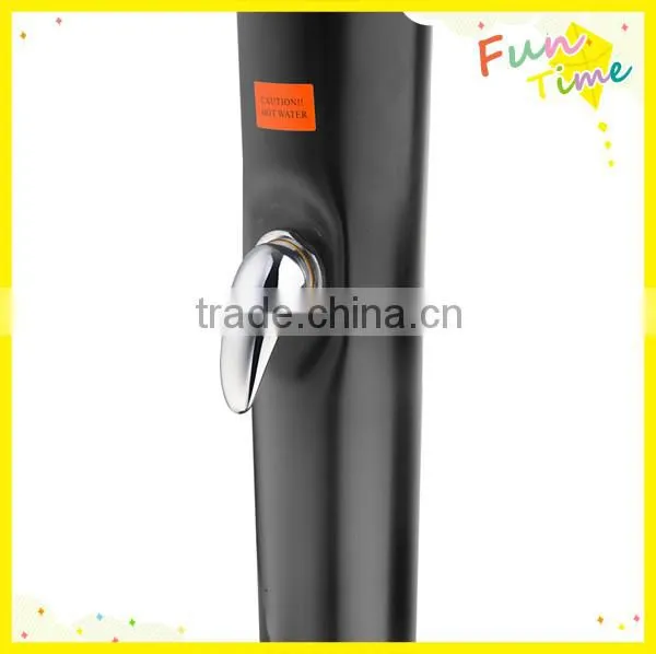 20L Swimming Pool Equipment Straight Solar Shower w/ PVC Body P2601 Round Outdoor Garden Shower PVC Outdoor Shower