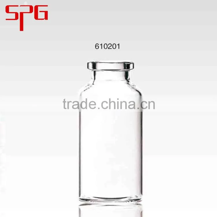 Buy wholesale from china made of low borosilicate glass tubing 20ml empty injection glass vials