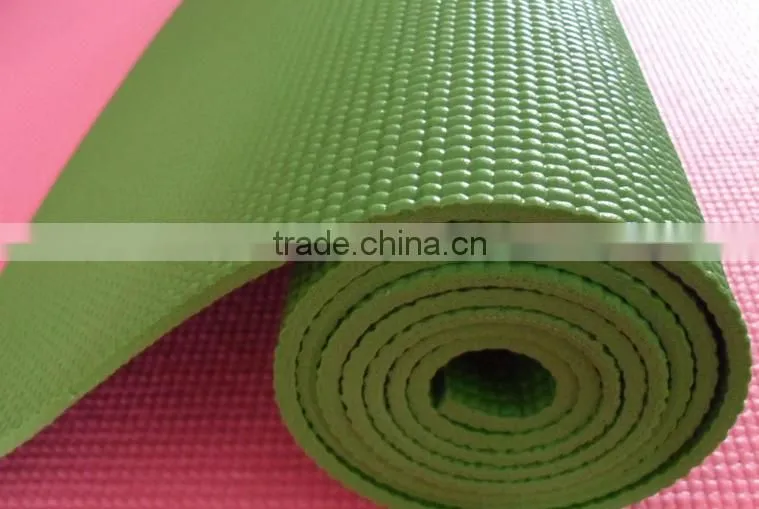 High Quality ECO-Friendly 6mm PVC Yoga Mat Indoor Fitness Equipments Environmental protection Yoga Mat