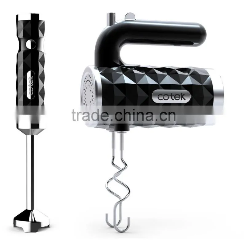 Hot Electric Hand Mixer made in China 5 speed pulse function Patented safe lock eject lever