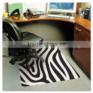 Printed pvc chair mat