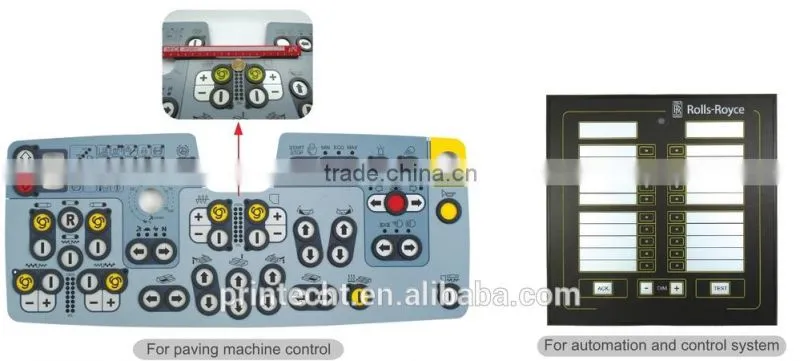 printed circuit for car sensor with connector and housing