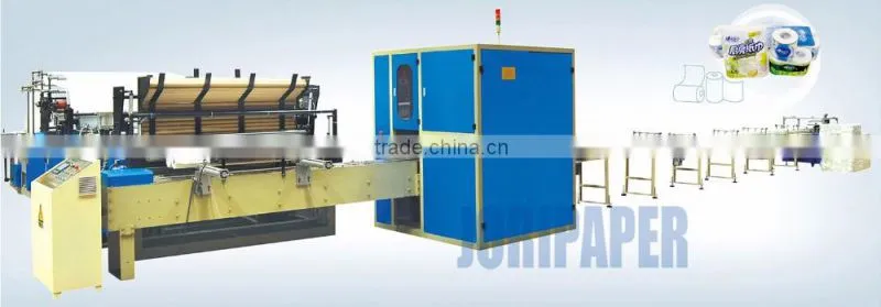 Fully Automatic Paper Production Line Toilet Paper Tissue Making Machine
