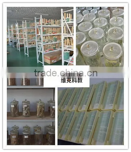 Factory supplier 50 pieces biology slides plastomer box