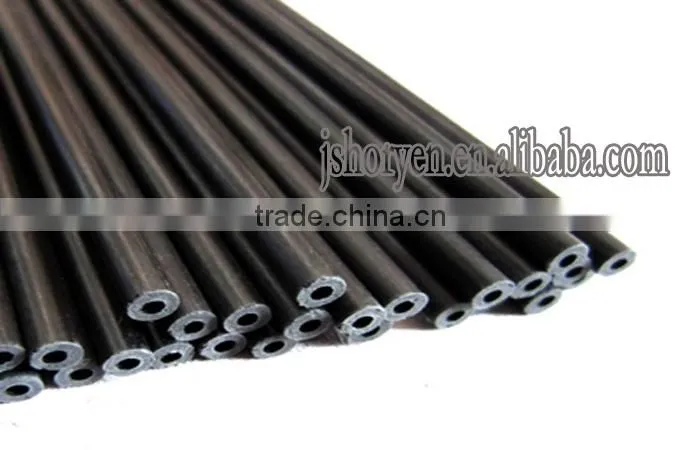 Hot selling Carbon Fiber Tube, reinforced roll wrapped carbon Tube