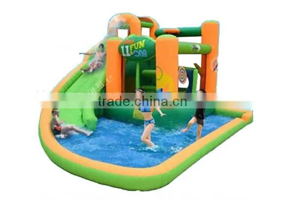 Easy Set Pool Slide Summer Water Game