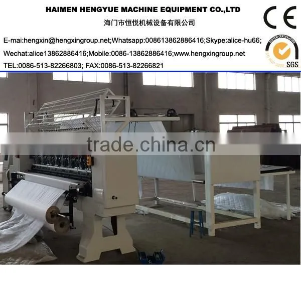 HX642 multi needle quilting machine,HX942 multi-needle quilting machine,HX1183 shuttle quilting machine