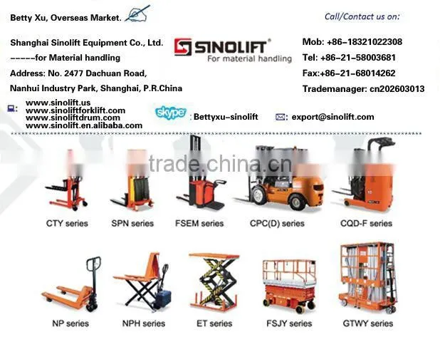 Hot - Sinolift ZF Scale Pallet Truck with CE