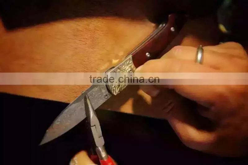 Hot gift multi knife with g10 handle knife, germany army clasp knife