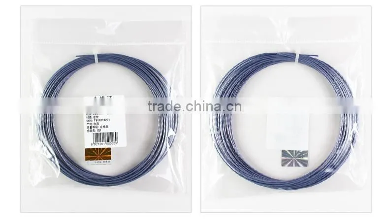 Hexagonal polyester tennis string for brand tennis racket