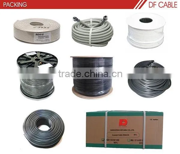 CE ISO9001Top quality 75ohm cable rg59 communication cable