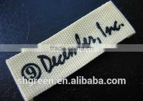 Non-toxic cotton printing label,washing cotton tags
