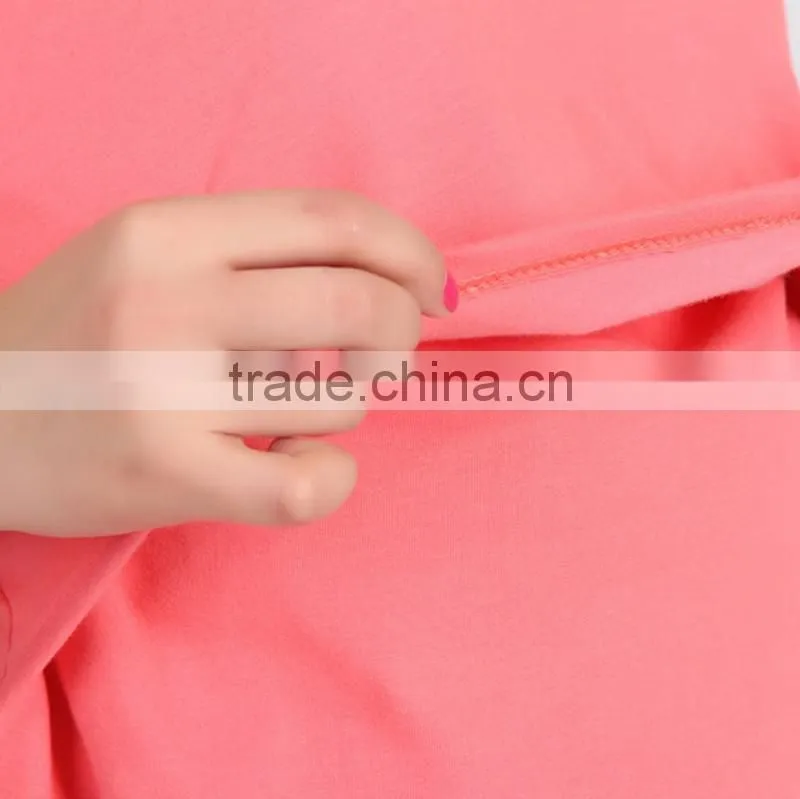 Pregnant Maternity Nursing Tops Breastfeeding Sleeveless O-Neck Vest T-Shirt for Mother