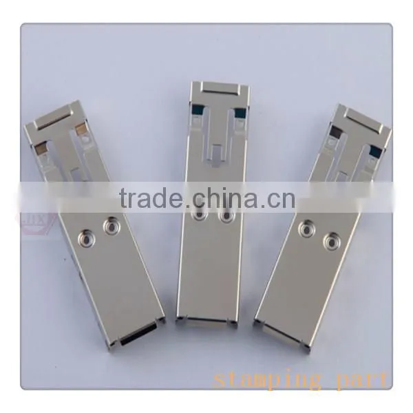 Stainless steel yellow Zinc plated cnc parts for Auto ignition part