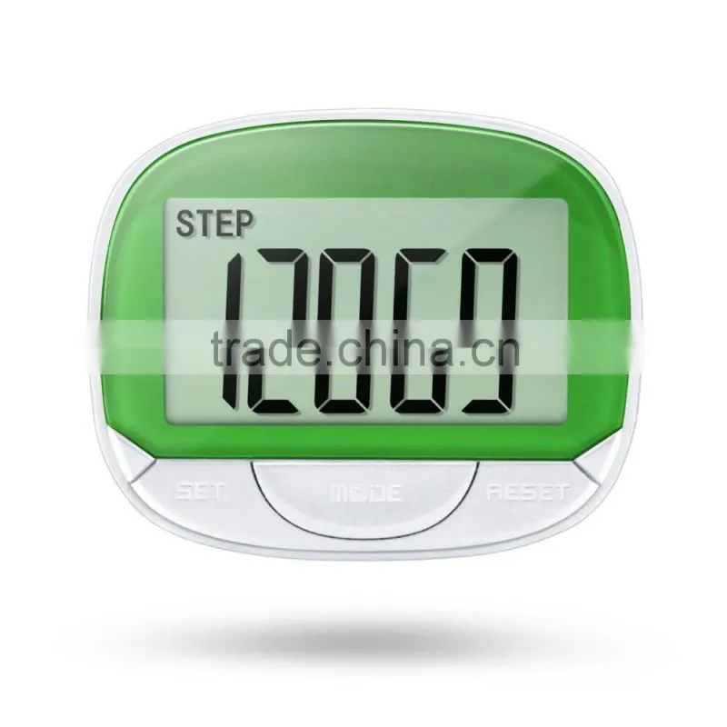 2d Big screen elderly use pedometer