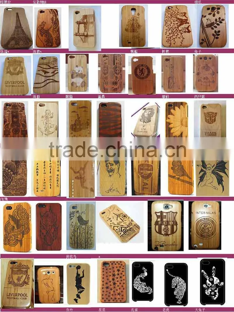 High quality real wood bamboo for iphone case 5c