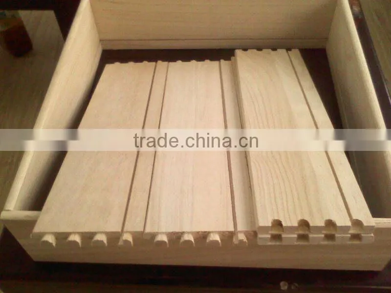 FSC paulownia brash holder board for cleaning product