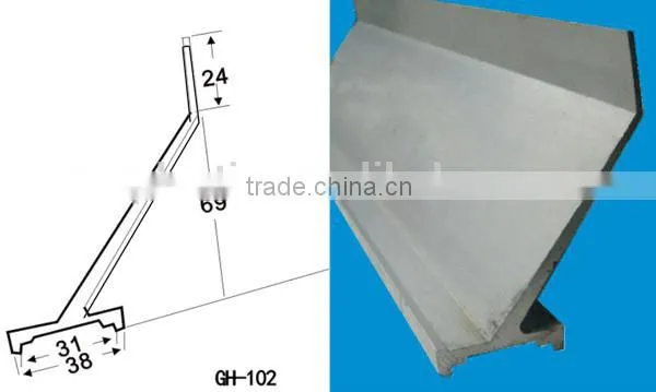 aluminum trowel for serigraphy machine