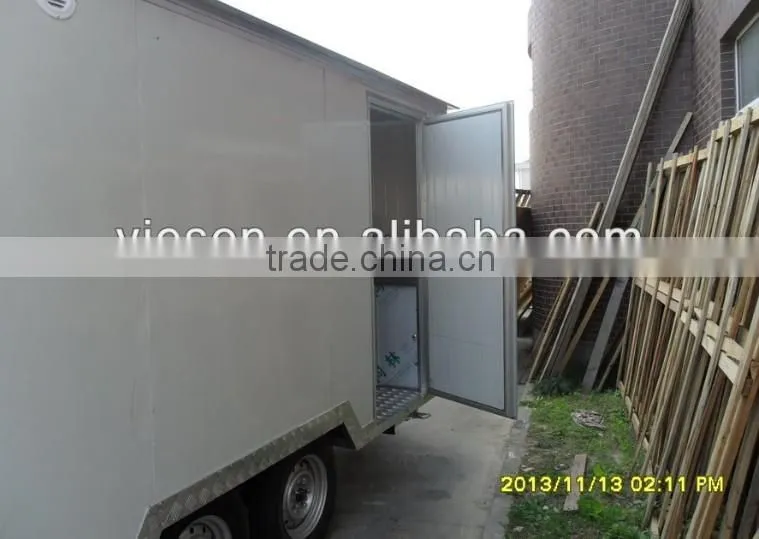 YS-FV450A coffee van mobile food cart with fryer