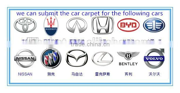 3D PVC rubber all- season car floor mats