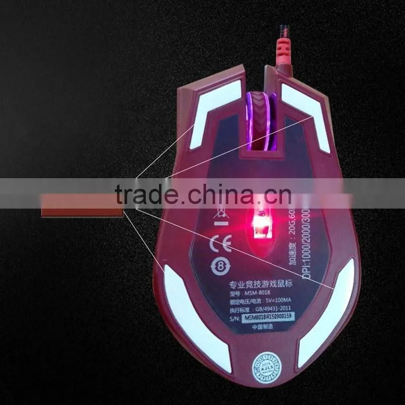 Usb 100ma optical gaming mouse , mouse gaming, usb mouse for game