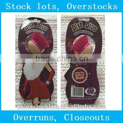 Factory surplus overstock clearance lot washing up cleaning brush new design buy stock from China