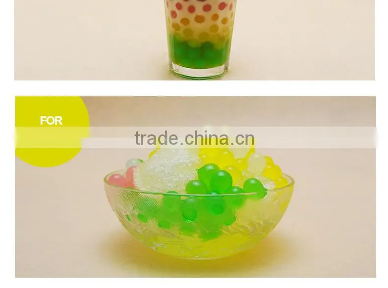 bubble tea ingredients wholesale popping boba, fruit juice ball