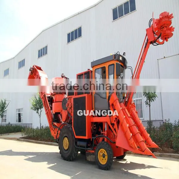 Sugarcane chopper combine harvester