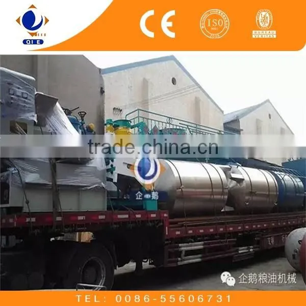 10-100TPD rice bran oil processing plant with CE