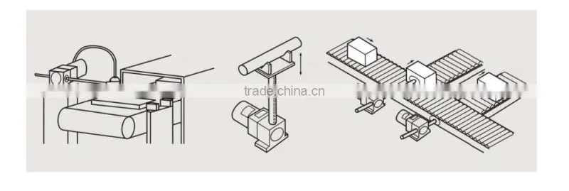 HOULE high quality linear type 140W-250W reducer gear motor