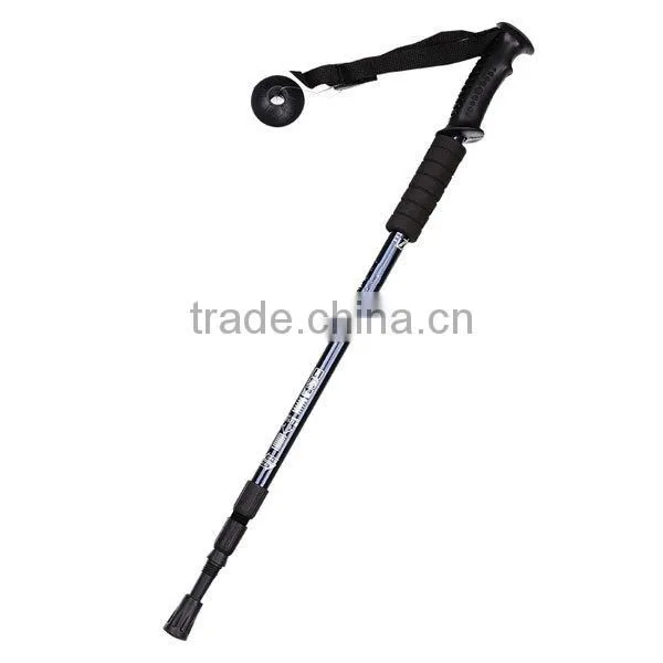 2015 Cheap Fashionable Outdoor Aluminum Hiking Pole With Compass