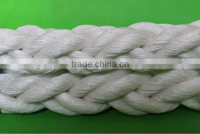 8 strands double braided hawser rope