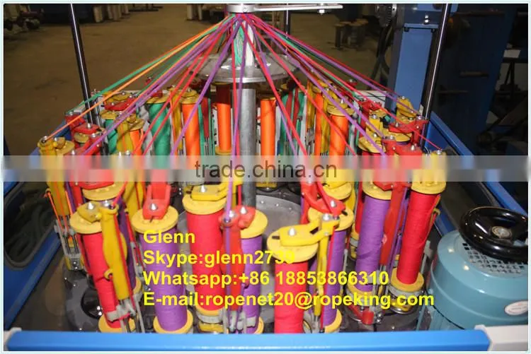 Shandong taian High speed knit braiders machinery