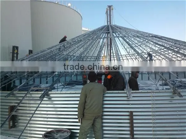 fumigation silo metal bolt bins maize storage tank