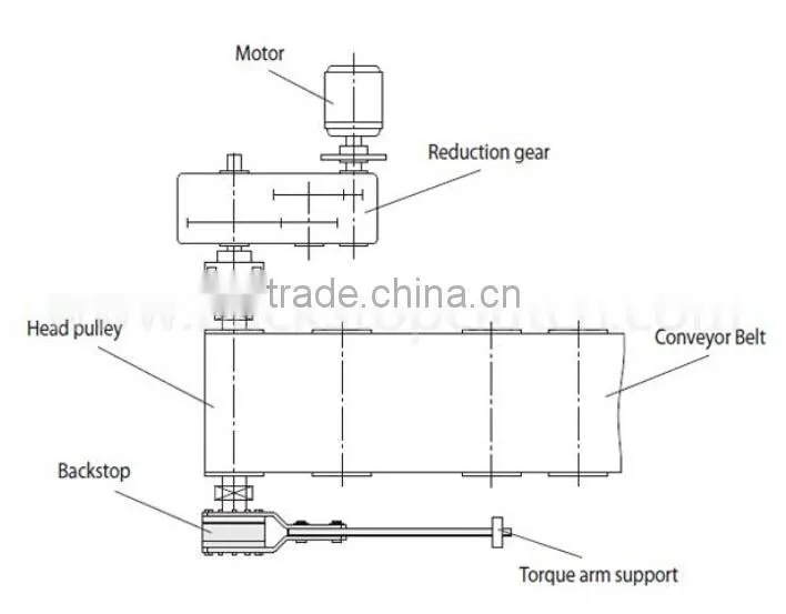 FRHD 800 Cam Clutch Bearing used as Backstopping Clutch