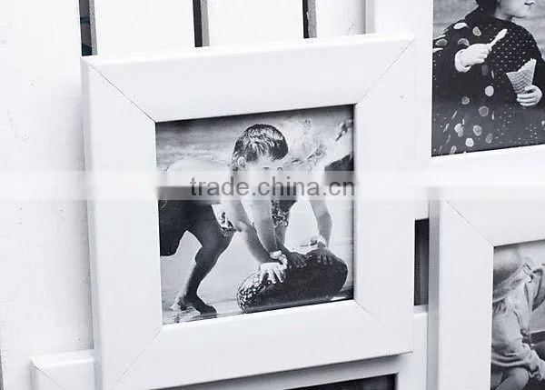 European Rural Style Wooden Combined Photo Frame
