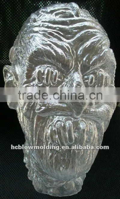 Customize Wholesale Halloween life live human plstic skull heads for decoration