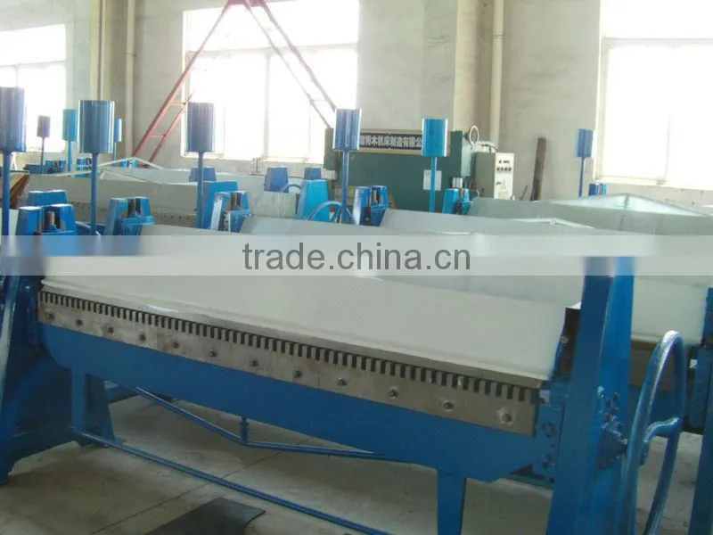 manual steel folding machine, 1.5*2000 manual bending machine,duct folding equipment
