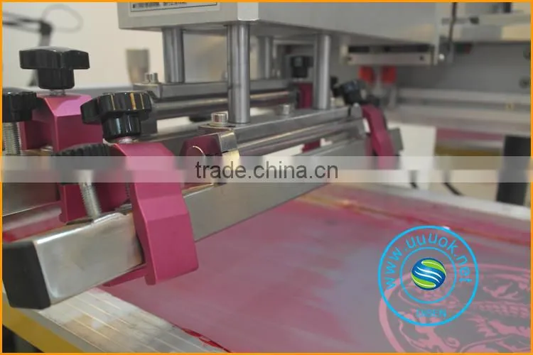 Screen printing machine for ceramic tiles