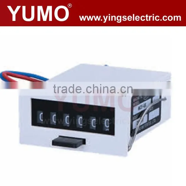 MCF-6X 6 digit with zero clear Electromagnetic counter