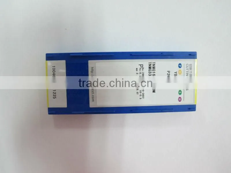 CNMG indexable cemented insert for cutting kinds of material