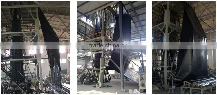 3 layer 9m uv block hdpe geomembrane liner extrusion machine
