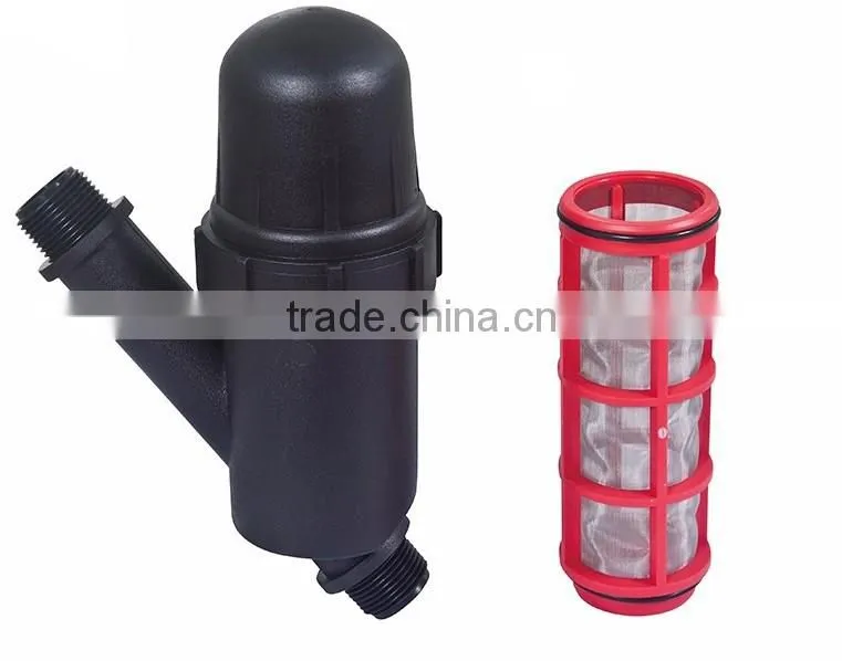 3/4" 120 mesh Y-type DISC filter drip irrigation water filter with high quality