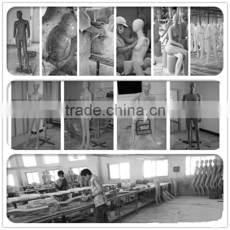 Fashion fibreglass running mannequin dressmaker sport model for sale