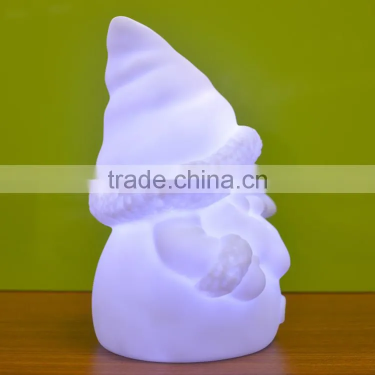 4.5 voltage led Christmas gift Santa night light for kids,children,baby