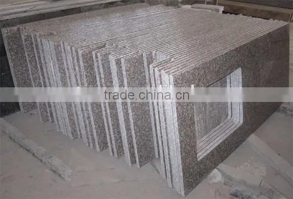 pink g664 granite slab for countertop
